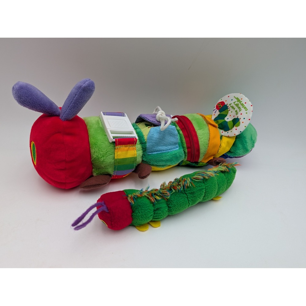World of Eric Carle The Very Hungry Caterpillar Plush Activity Toy Lot Stuffed